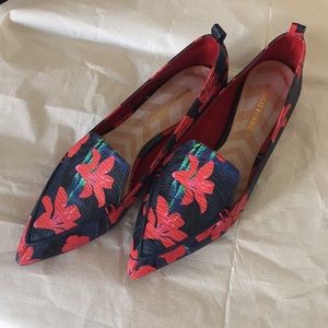 Nicholas Kirkwood Floral Flats